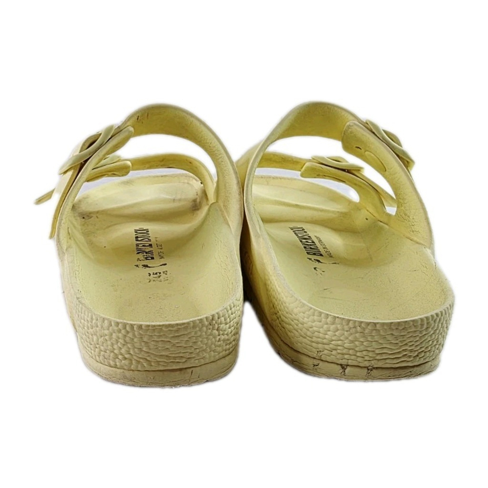 Birkenstock Sandals Arizona Eva Slip On Buckle Strap Slide Yellow Flats Ladies 7 - Picture 4 of 7